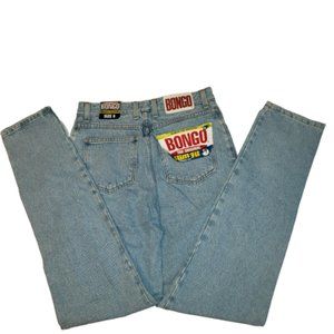 Vintage 1980 Bongo Jeans Super High Waist Tapered